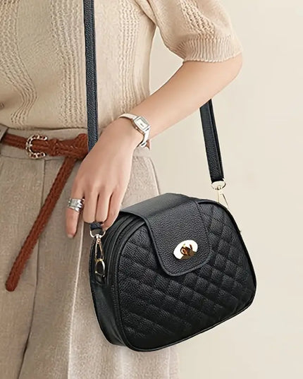 Women's Quilted Crossbody Bag