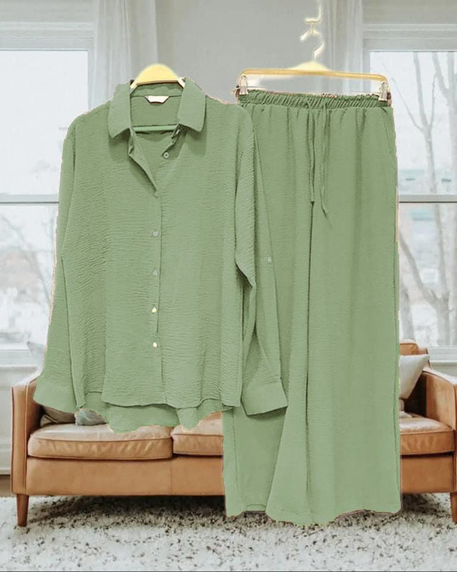Women's Shirt & Plazo Set