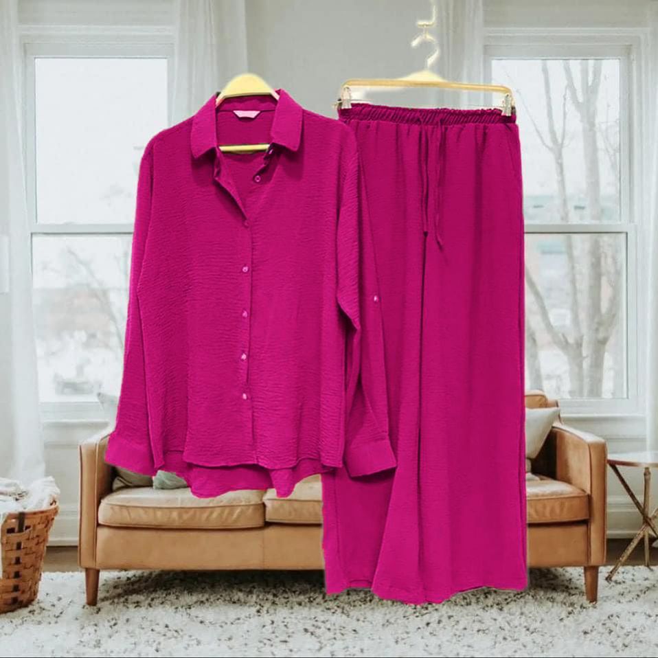Women's Shirt & Plazo Set