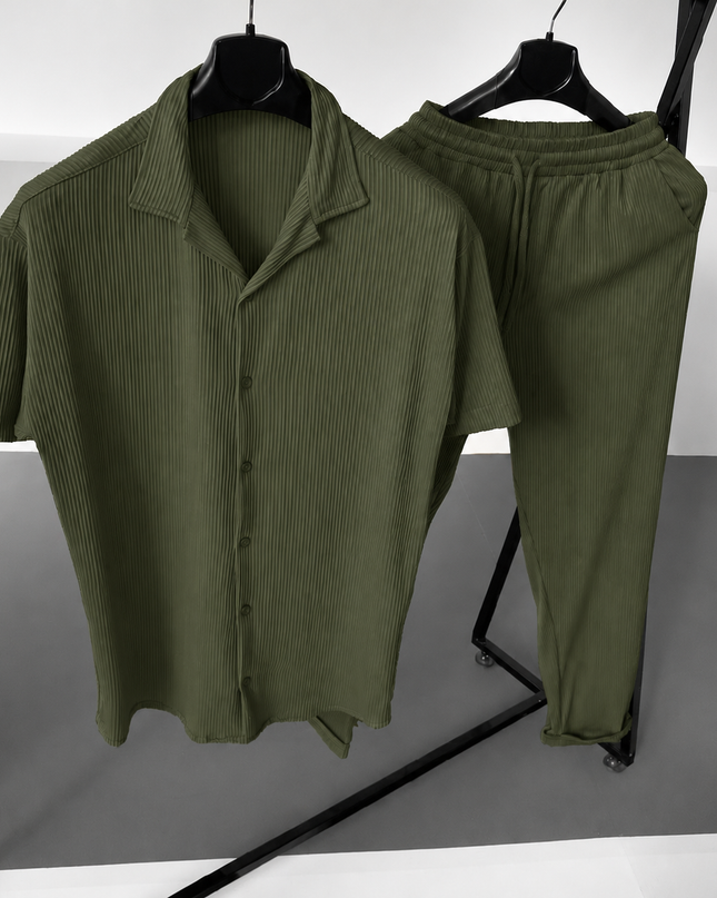 Unisex Pleated Set