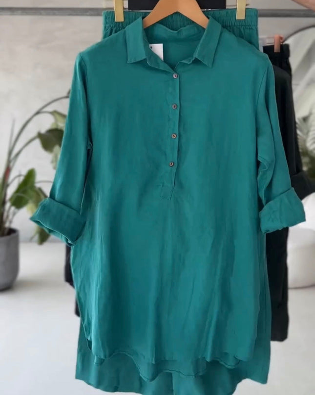 Women's Shirt & Loose Trouser set