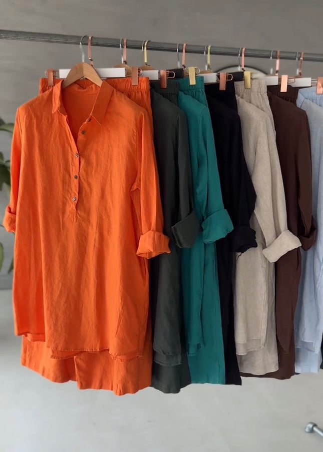 Women's Shirt & Loose Trouser set