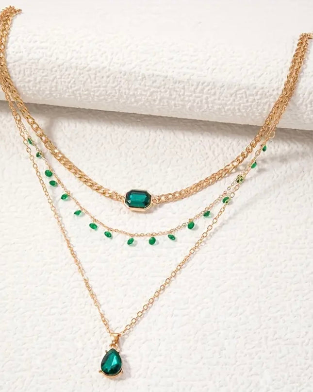 Emerald Choker Necklaces