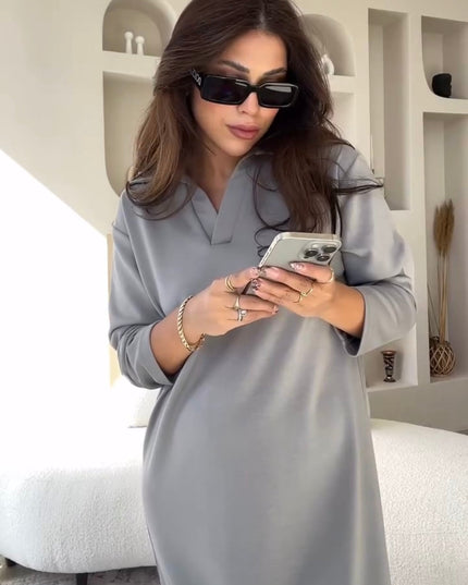Women's Poly Linen Long Shirt