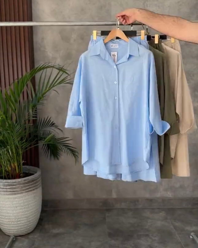 Women's Shirt & Trouser set
