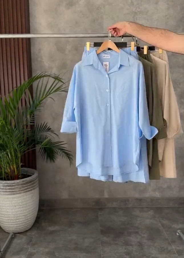Women's Shirt & Trouser set