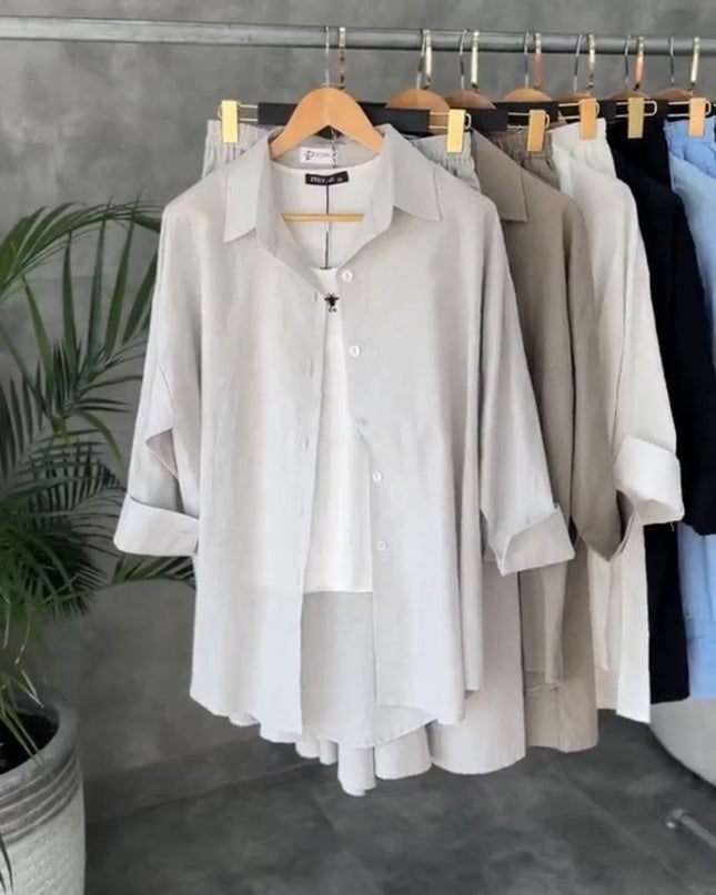 Women's Shirt & Trouser set