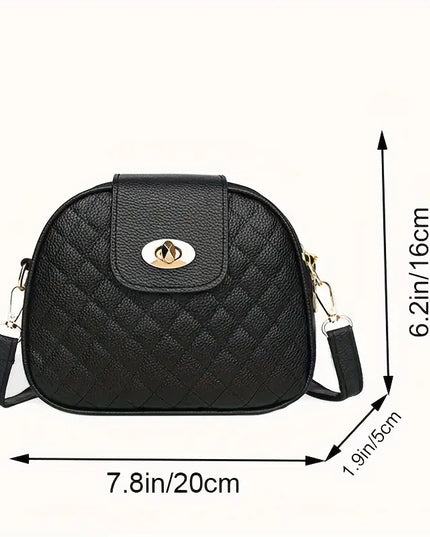 Women's Quilted Crossbody Bag