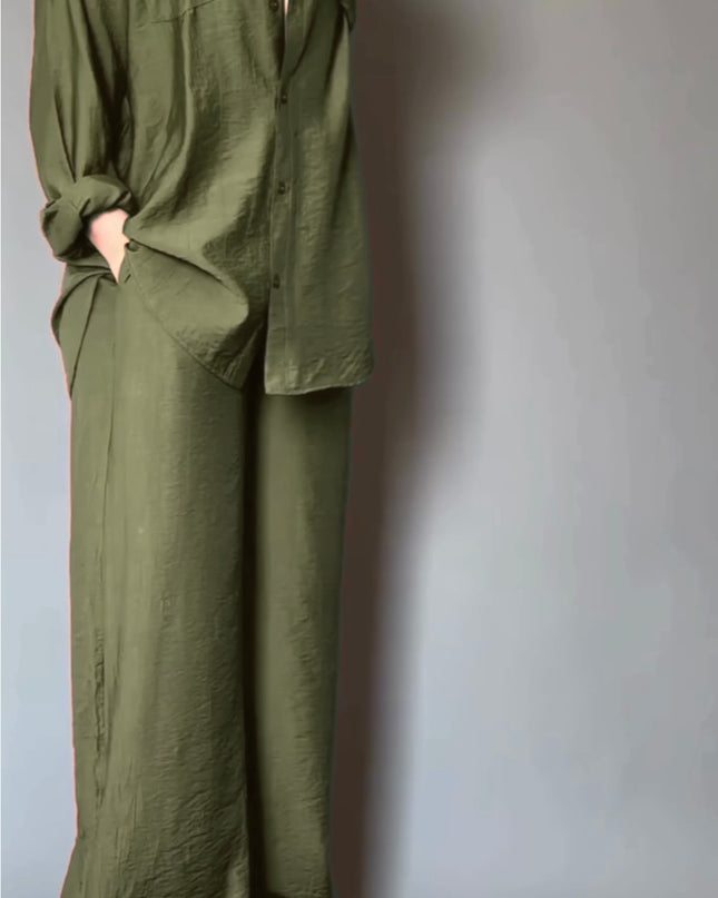 Women's Shirt & Trouser set