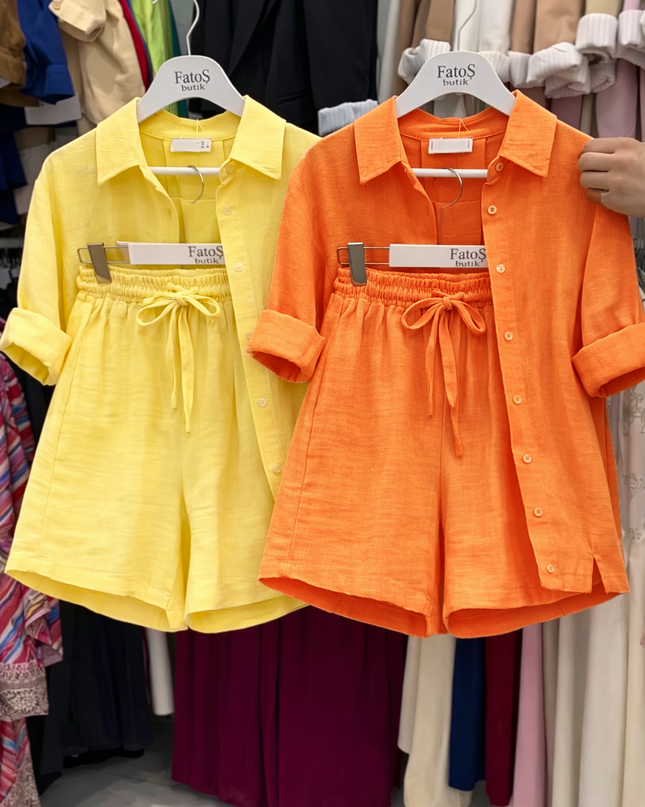 Women's Shirt & Short Set