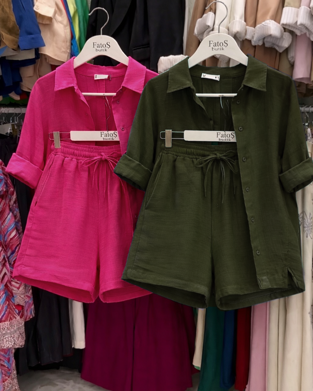 Women's Shirt & Short Set